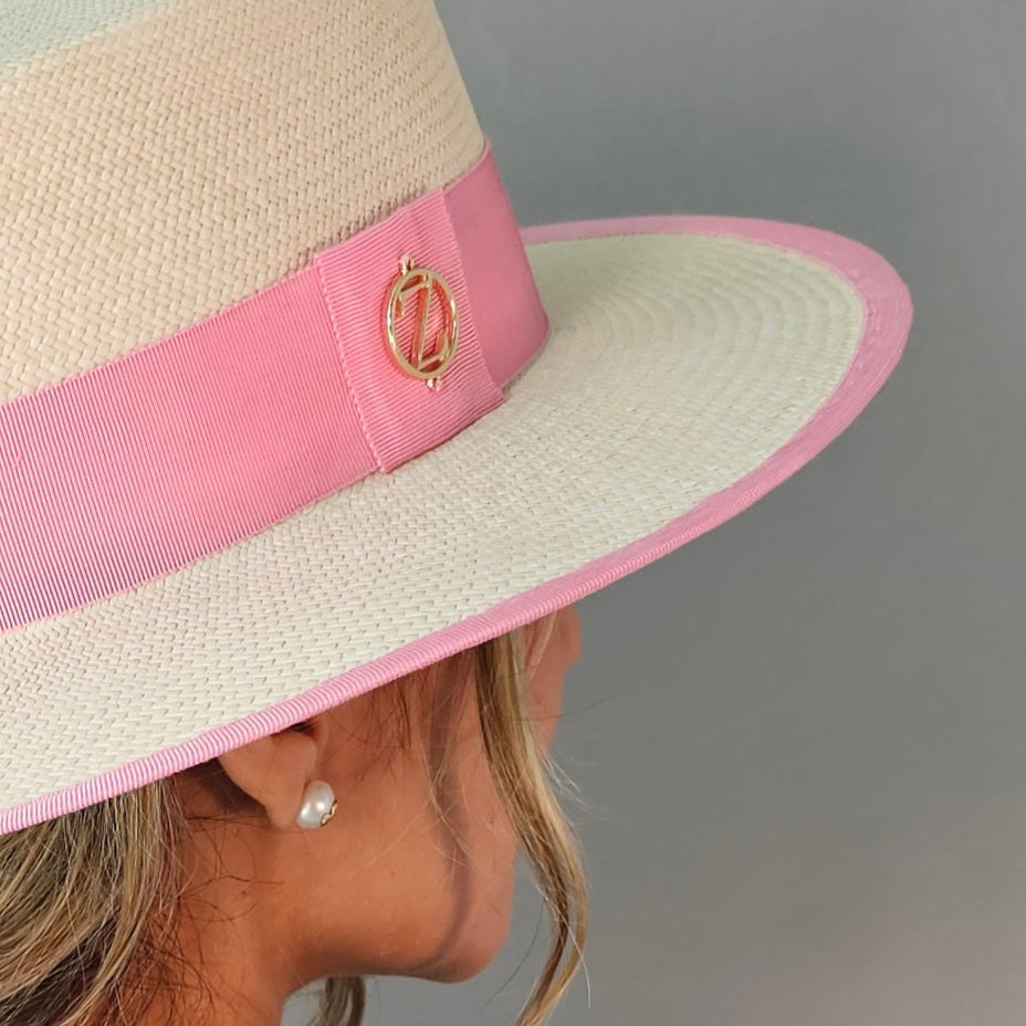  PAULINA Cordobes Panama hat - sophisticated close up showcasing handwoven Montecristi craftsmanship and Cordobes silhouette