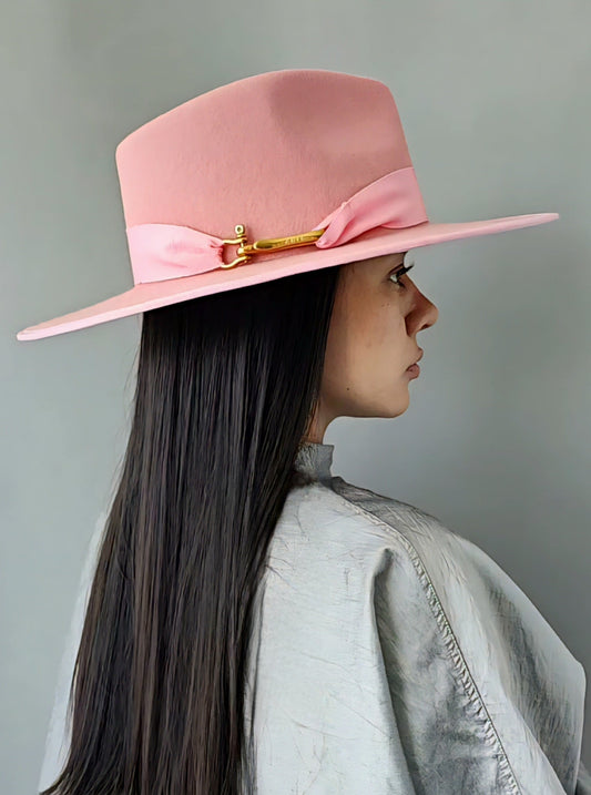 Side profile showing elegant silhouette and craftsmanship