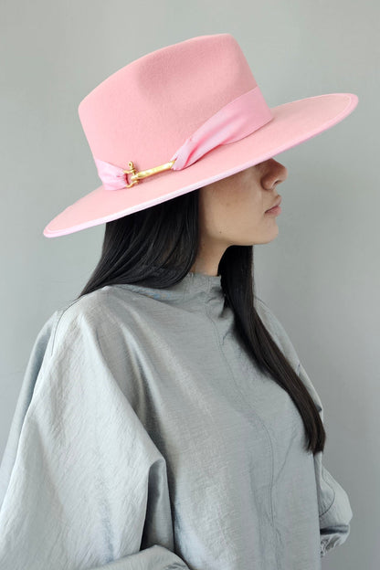 Side view highlighting premium Australian wool and classic design