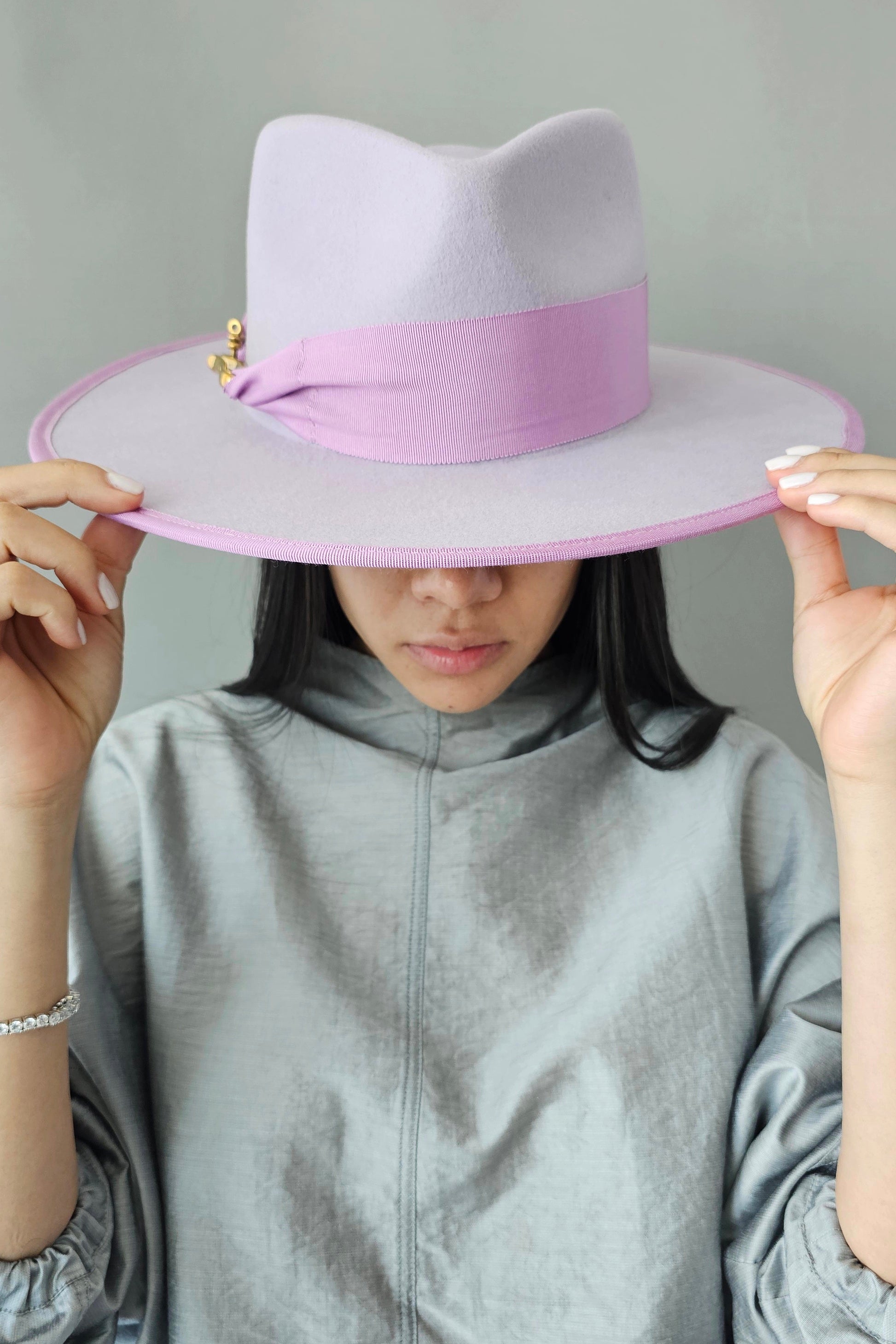 Front view highlighting the premium Australian wool and classic design