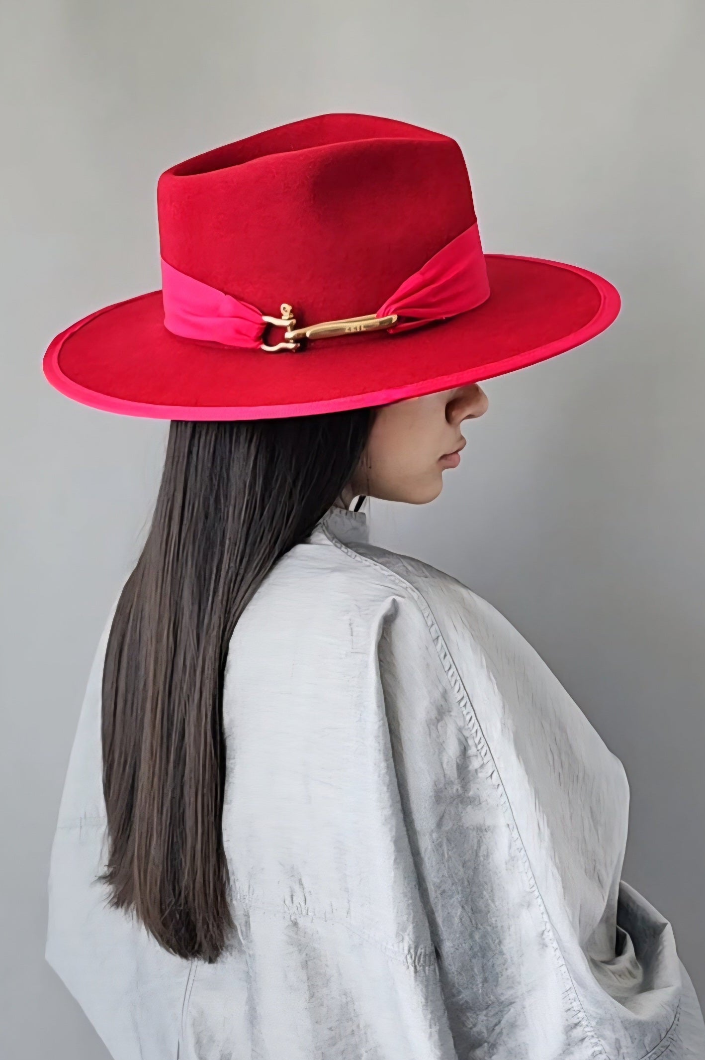 Side profile highlighting elegant silhouette and craftsmanship