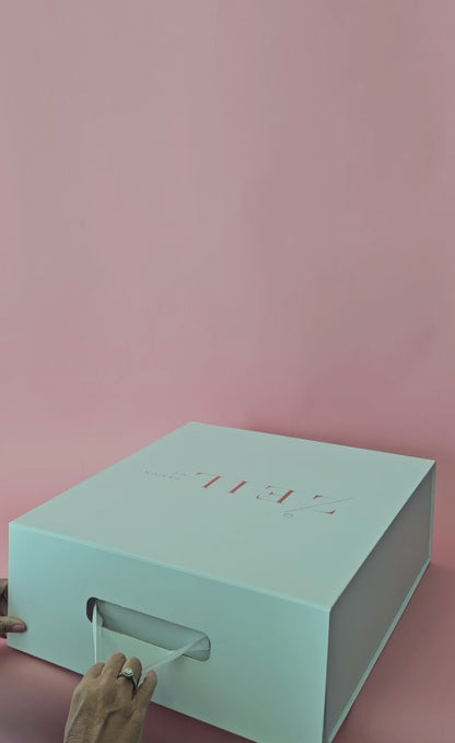 Premium Black and Red Wool Fedora - 360° Product Showcase | Hand-crafted Australian wool luxury hat with wide-brim classic styling, perfect for special occasions.